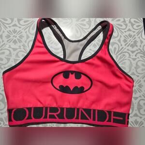 Under Armour x DC Comics Batman Sports Bra – Size Small